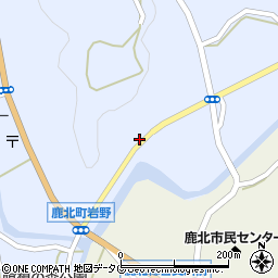 熊本県山鹿市鹿北町岩野179周辺の地図