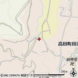 福岡県みやま市高田町田浦274周辺の地図