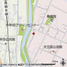 佐賀県鹿島市犬王袋乙-2725-1周辺の地図