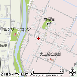 佐賀県鹿島市犬王袋2716周辺の地図