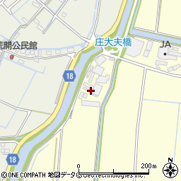 福岡県柳川市大和町中島2765周辺の地図