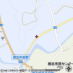 熊本県山鹿市鹿北町岩野218周辺の地図