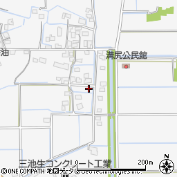 福岡県みやま市高田町江浦441周辺の地図