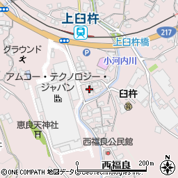 大分県臼杵市西福良2509周辺の地図
