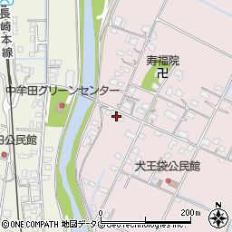 佐賀県鹿島市犬王袋乙-2716-10周辺の地図