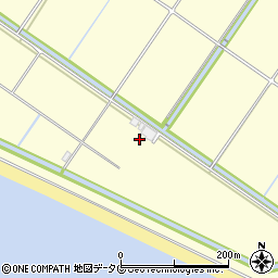 福岡県柳川市橋本町199周辺の地図