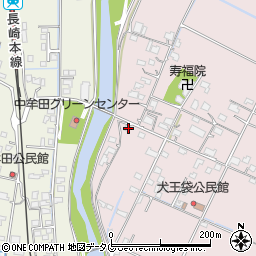 佐賀県鹿島市犬王袋乙-2716-3周辺の地図