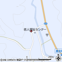熊本県山鹿市鹿北町岩野5341-4周辺の地図