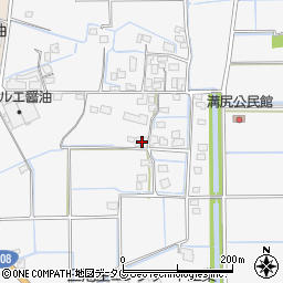 福岡県みやま市高田町江浦462周辺の地図