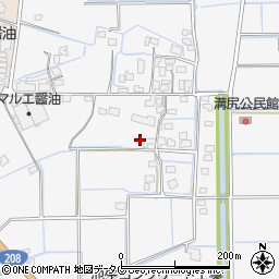 福岡県みやま市高田町江浦461周辺の地図