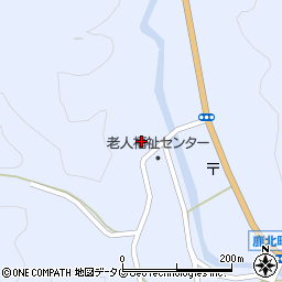 熊本県山鹿市鹿北町岩野5341-6周辺の地図