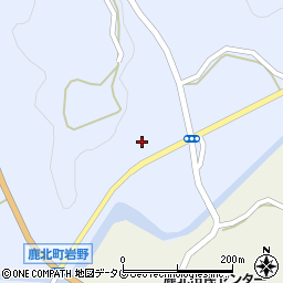 熊本県山鹿市鹿北町岩野312周辺の地図