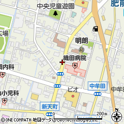 鹿島新町(織田病院前)周辺の地図