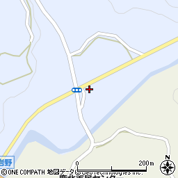 熊本県山鹿市鹿北町岩野242周辺の地図