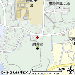 福岡県みやま市高田町岩津109周辺の地図