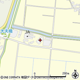 福岡県柳川市大和町中島2752-2周辺の地図