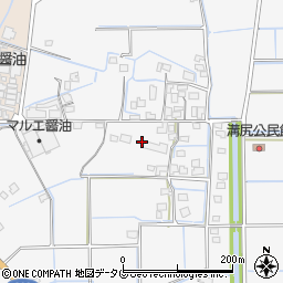 福岡県みやま市高田町江浦459周辺の地図