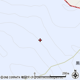 黒岳周辺の地図