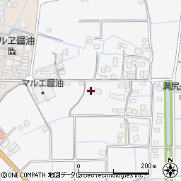 福岡県みやま市高田町江浦474周辺の地図