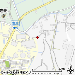 福岡県みやま市高田町田尻21周辺の地図