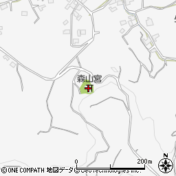 森山宮周辺の地図