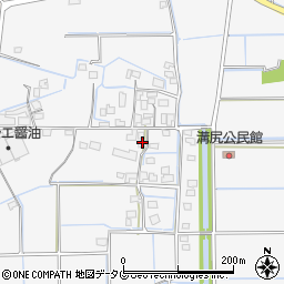 福岡県みやま市高田町江浦457周辺の地図