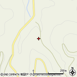 福岡県八女市立花町白木4656周辺の地図