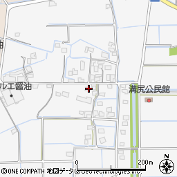 福岡県みやま市高田町江浦458周辺の地図