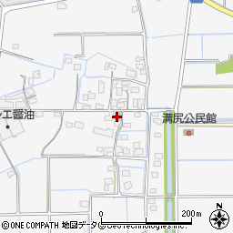 福岡県みやま市高田町江浦456周辺の地図