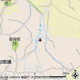 福岡県みやま市高田町田浦770-1周辺の地図