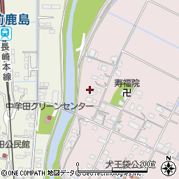 佐賀県鹿島市犬王袋2502-8周辺の地図