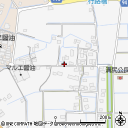 福岡県みやま市高田町江浦506周辺の地図