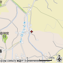 福岡県みやま市高田町田浦960周辺の地図