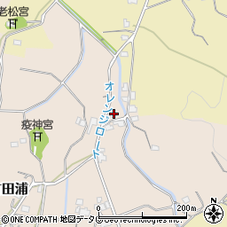 福岡県みやま市高田町田浦773周辺の地図