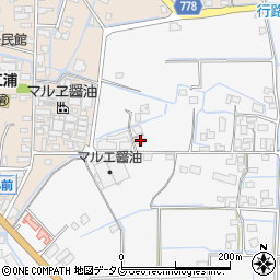 福岡県みやま市高田町江浦488周辺の地図