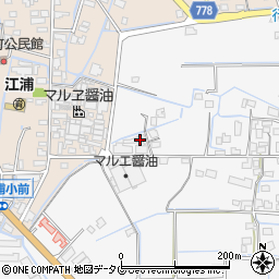 福岡県みやま市高田町江浦487周辺の地図
