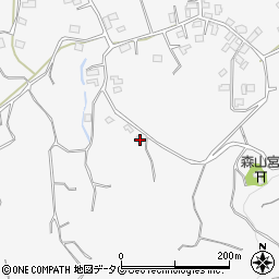 福岡県みやま市高田町田尻443周辺の地図