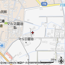 福岡県みやま市高田町江浦489周辺の地図