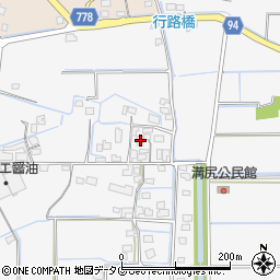 福岡県みやま市高田町江浦532周辺の地図