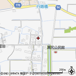 福岡県みやま市高田町江浦538周辺の地図