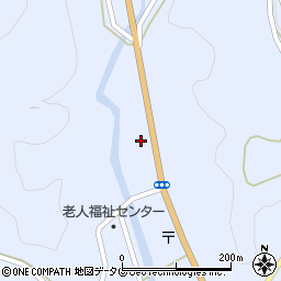 熊本県山鹿市鹿北町岩野155周辺の地図