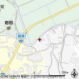 福岡県みやま市高田町田尻5周辺の地図