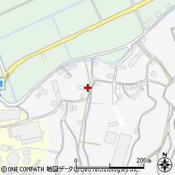 福岡県みやま市高田町田尻115周辺の地図