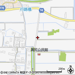 福岡県みやま市高田町江浦60周辺の地図
