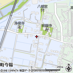 福岡県みやま市高田町今福94周辺の地図