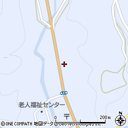 熊本県山鹿市鹿北町岩野138-1周辺の地図