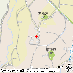 福岡県みやま市高田町田浦884周辺の地図