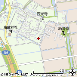 福岡県みやま市高田町徳島559周辺の地図