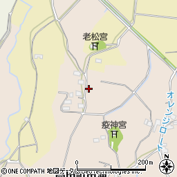福岡県みやま市高田町田浦881周辺の地図