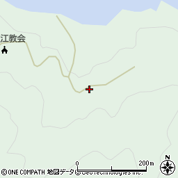 長崎県南松浦郡新上五島町立串郷1853周辺の地図